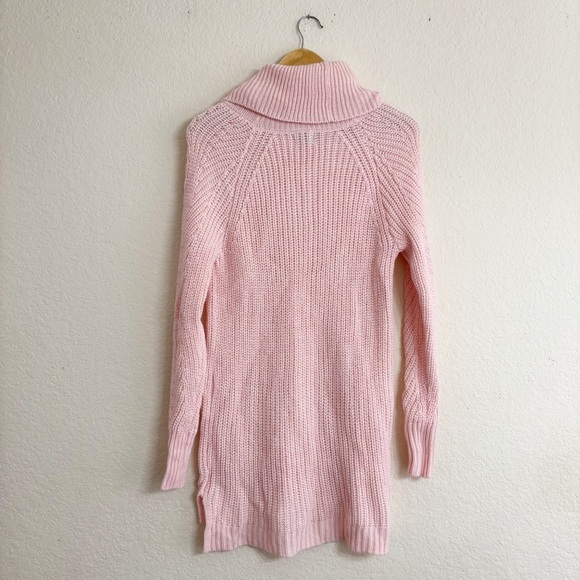 A New Day Pink Cowl Neck Sweater - Picture 2 of 10